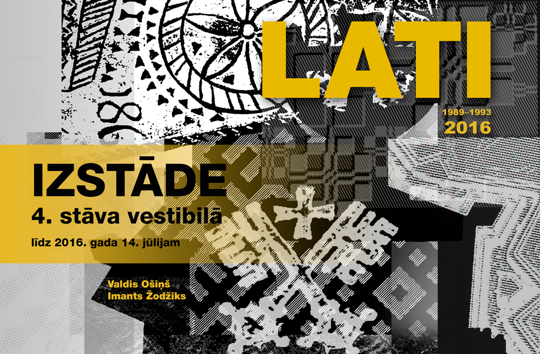 Latvijas Nacionālajā Bibliotēkā atklāta izstādē 'Lati'.