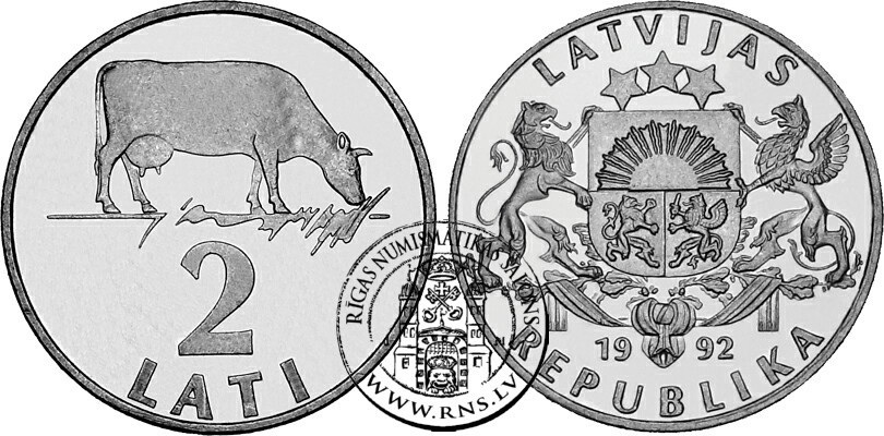 2 lati Gotiņa, 1992. gads